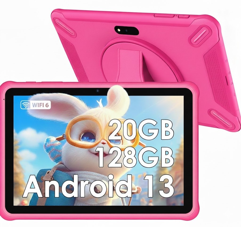 Планшет 10" Fastwd Y121 (8+12)/128 ГБ Android 13 6580 mAh Рожевий, фото №1