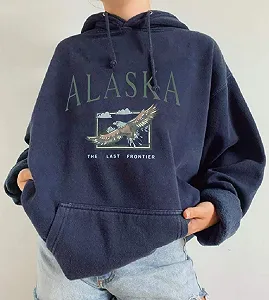 Кофта Onsoyours Alaska Женская с буквенным принтом, графическая, с длинными рукавами, хип-хоп топ с высокой молнией для осени и зимы synthetic.ua - Фото 1