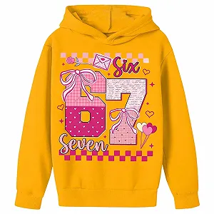 Худі з принтом 67 synthetic.ua - Фото 1