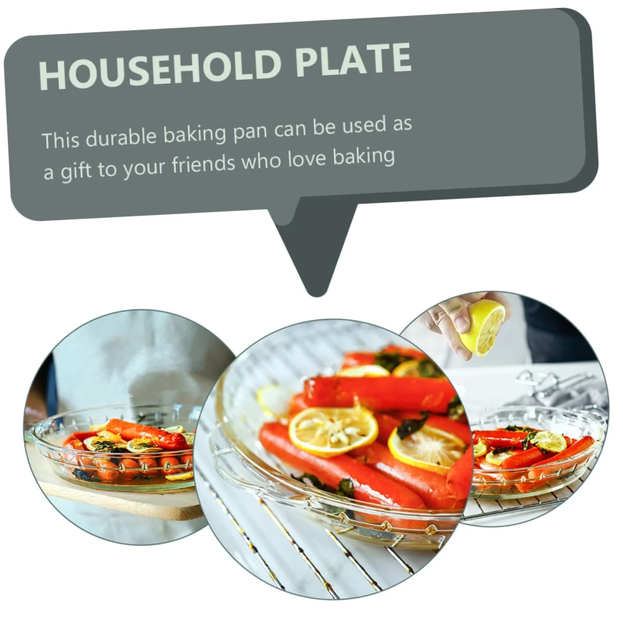 Форма для выпечки стеклянная термостойкая для микроволновой печи антипригарная, фото №8 Форма для выпечки стеклянная термостойкая для микроволновой печи антипригарная, фото №8