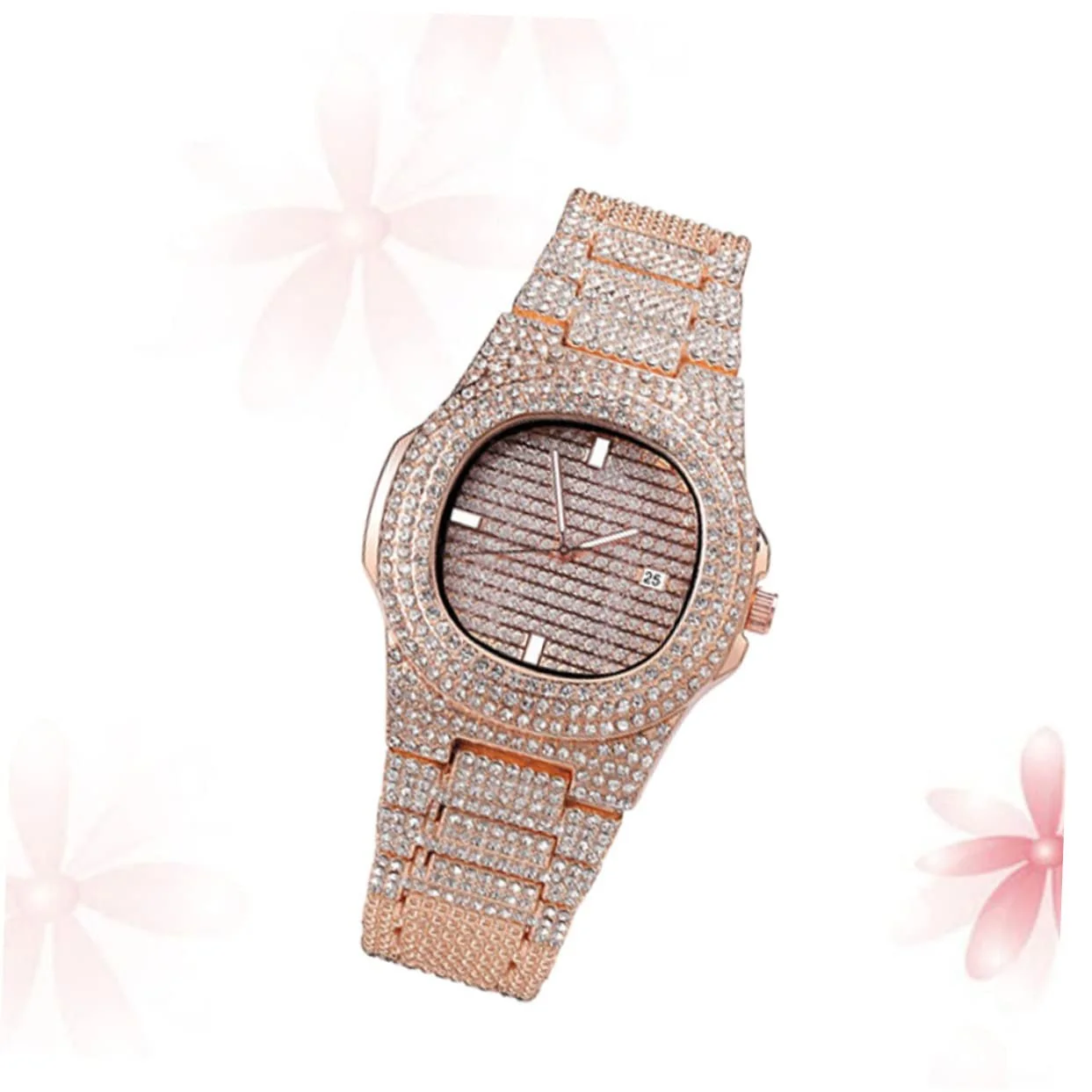 Чоловічий наручний годинник Healvian Золотий, фото №9 Чоловічий наручний годинник Healvian Золотий, фото №9