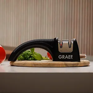 Ручна точилка для ножів GRAEF Pronto алмазна 20 градусів synthetic.ua - Фото 1