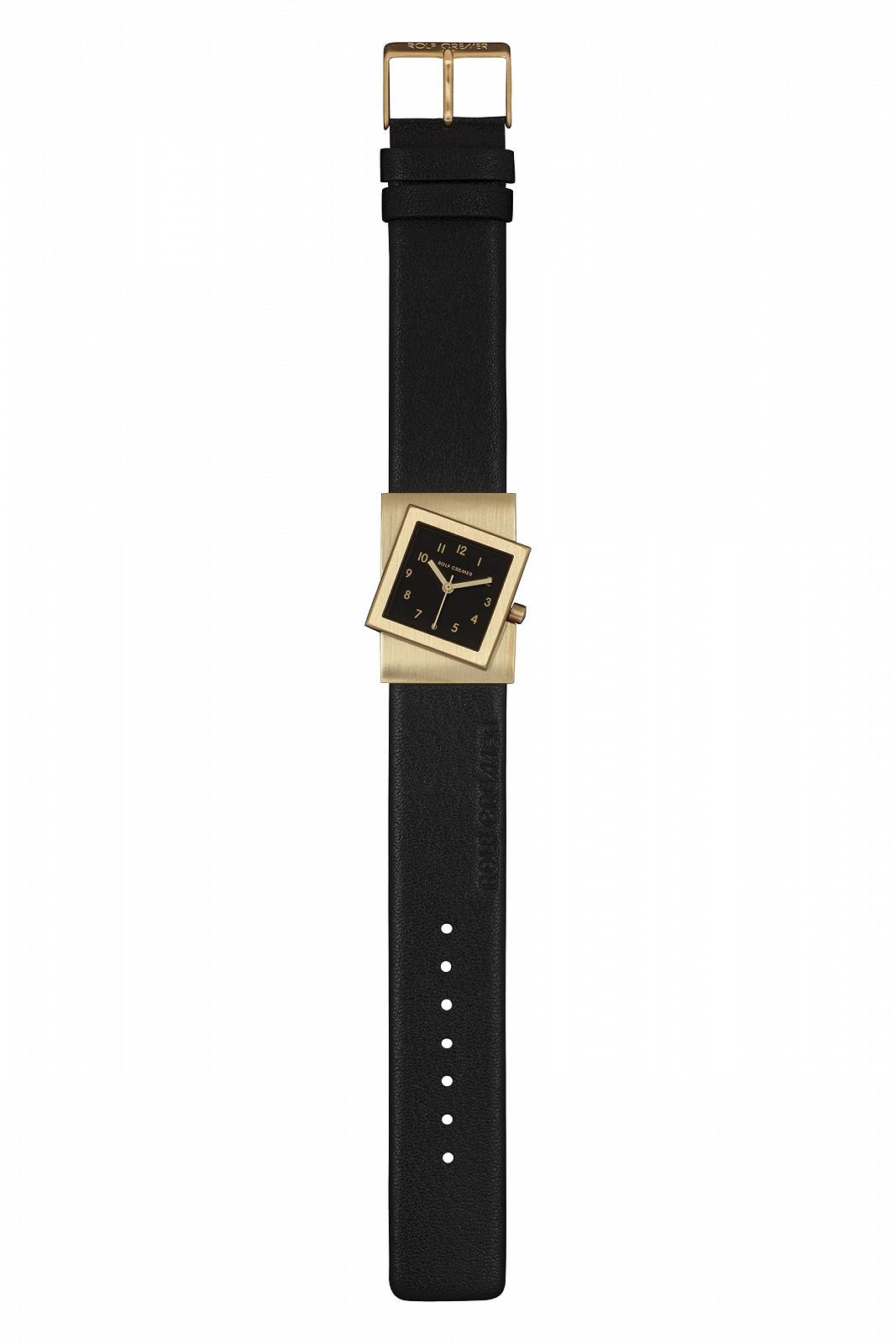 Женские часы ROLF CREMER Turns 507752, черный, ремешок из кожи, фото №1