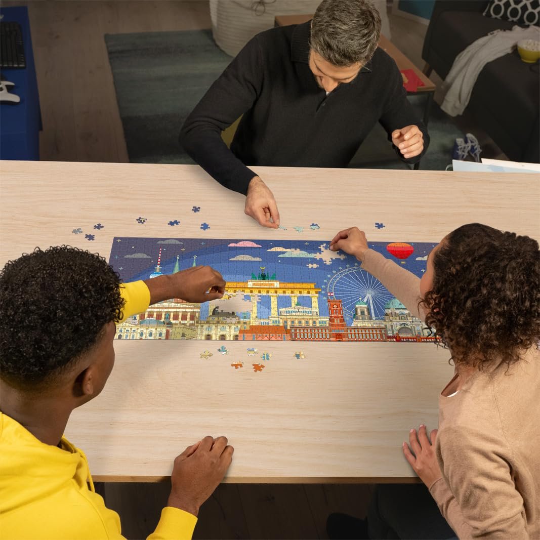 Пазл Ravensburger 12000449 Night in Berlin 1000 деталей, фото №4