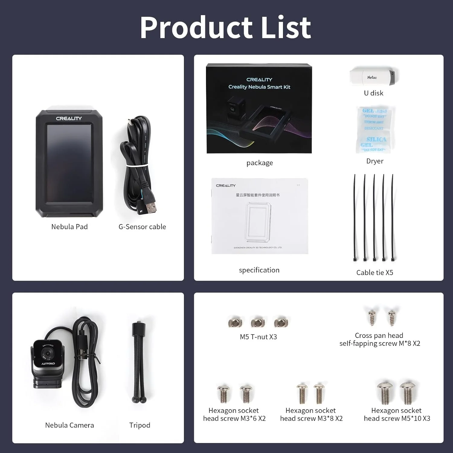 Смарт-комплект Creality Nebula для 3D-принтера Чорний, фото №11