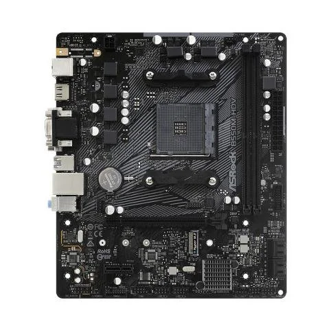 Материнская плата ASRock B550M-HDV, фото №1 Материнская плата ASRock B550M-HDV, фото №1