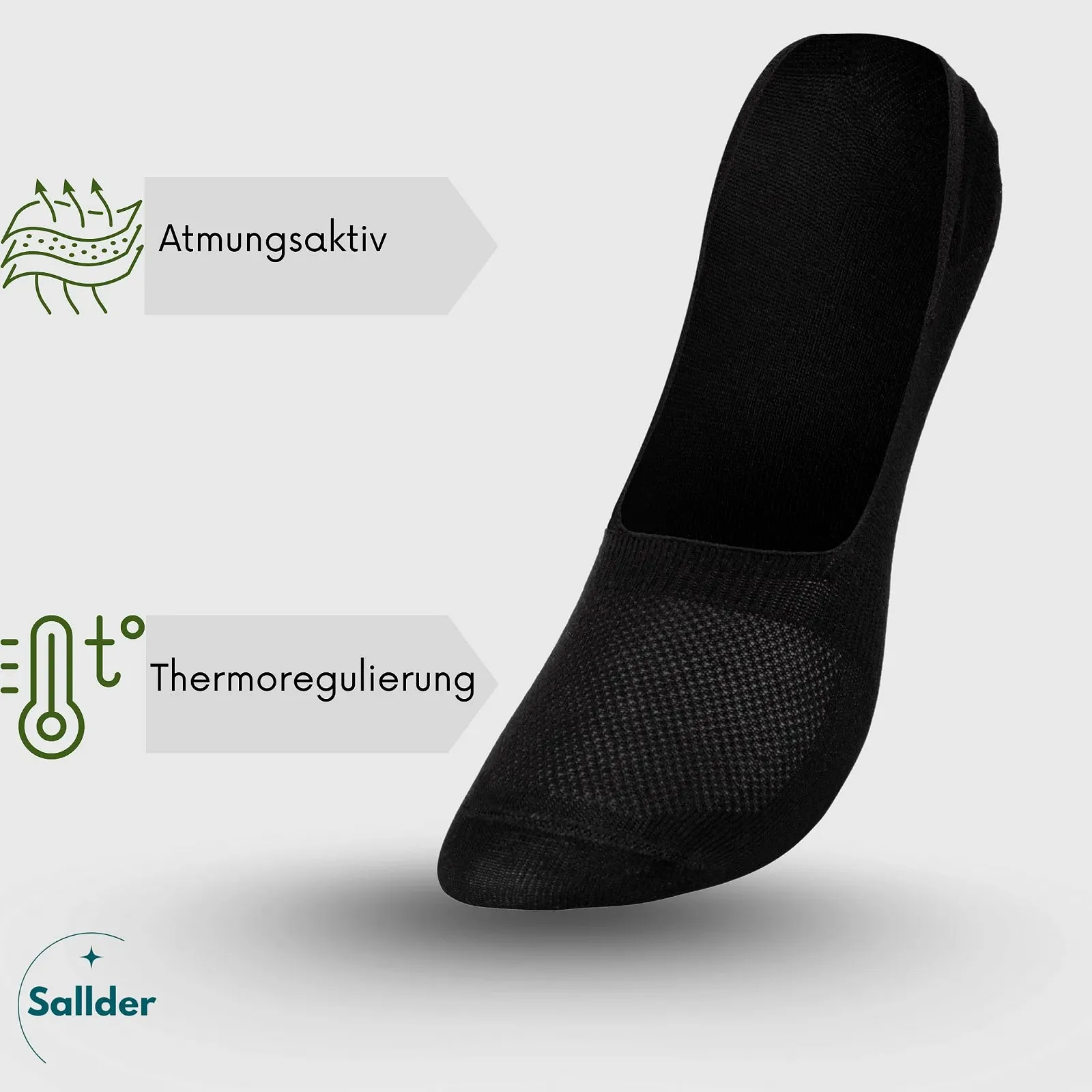 Носки Унисекс для Кроссовок, 6 пар, Размер 5-9, фото №6