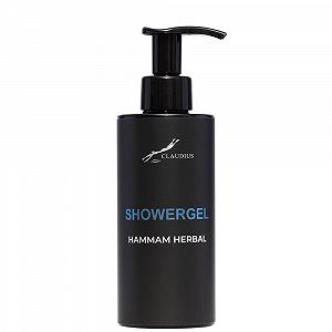 Гель для душу Claudius Hammam Herbal 300 мл з помпою чорний флакон - Фото 1