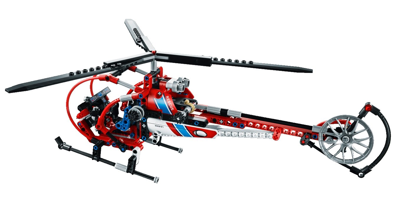 Конструктор LEGO Technic 8068 Спасательный вертолет, фото №7