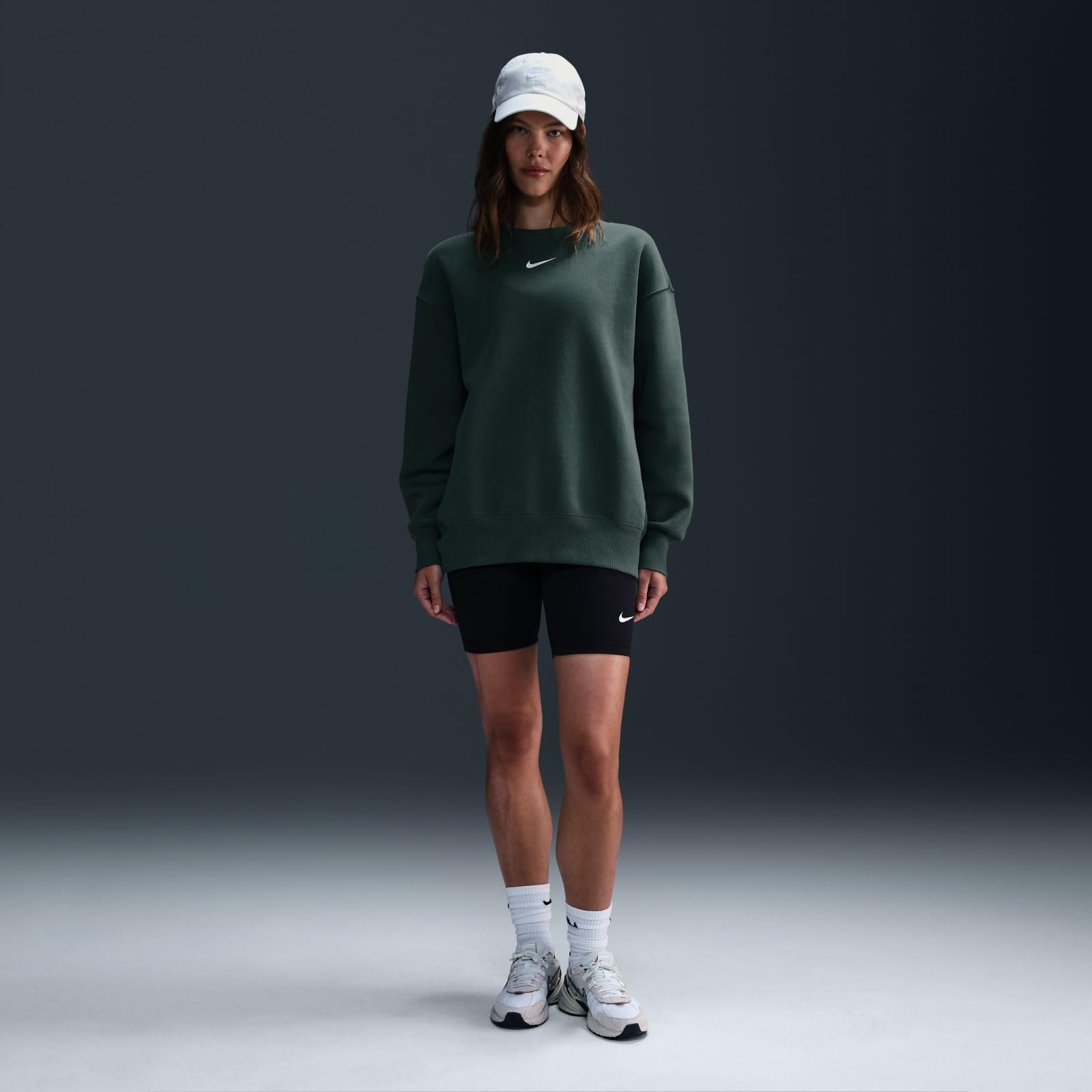 Женский Свитшот Nike Sportswear Phoenix Fleece Oversized Crew Neck, фото №2