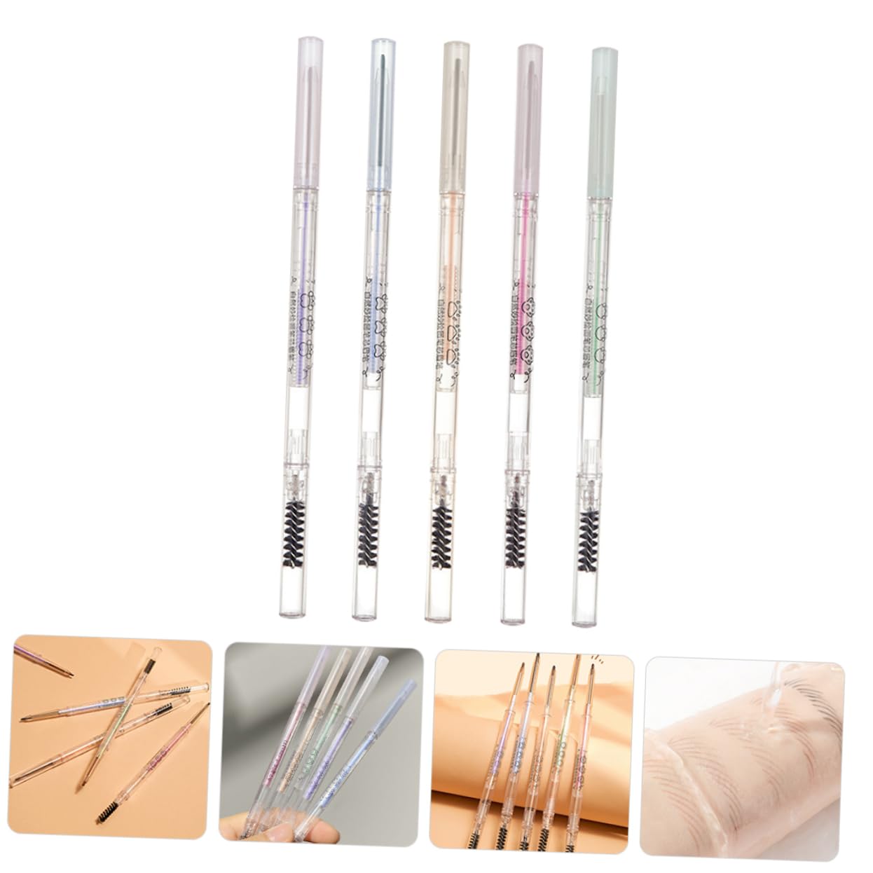 Набір POPETPOP 5 Олівець для брів Коричневий, фото №7