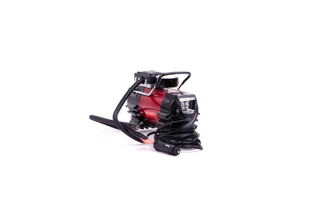 Мінікопресор автомобільний Intertool 12В x 7 бар 20 л/мин (AC-0001), фото №1