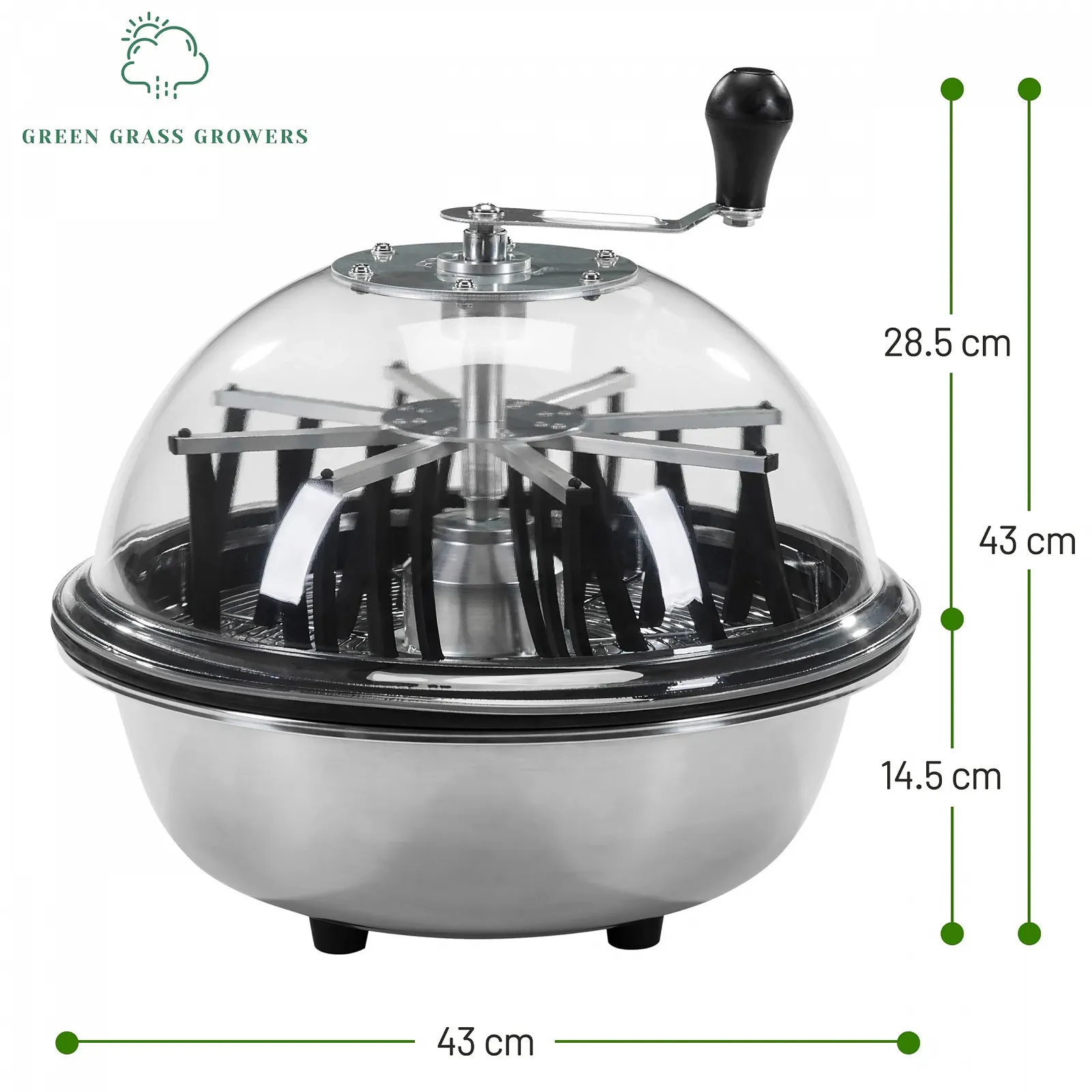 Тример для листя Green Grass Growers 33 см (13 дюймів), фото №5