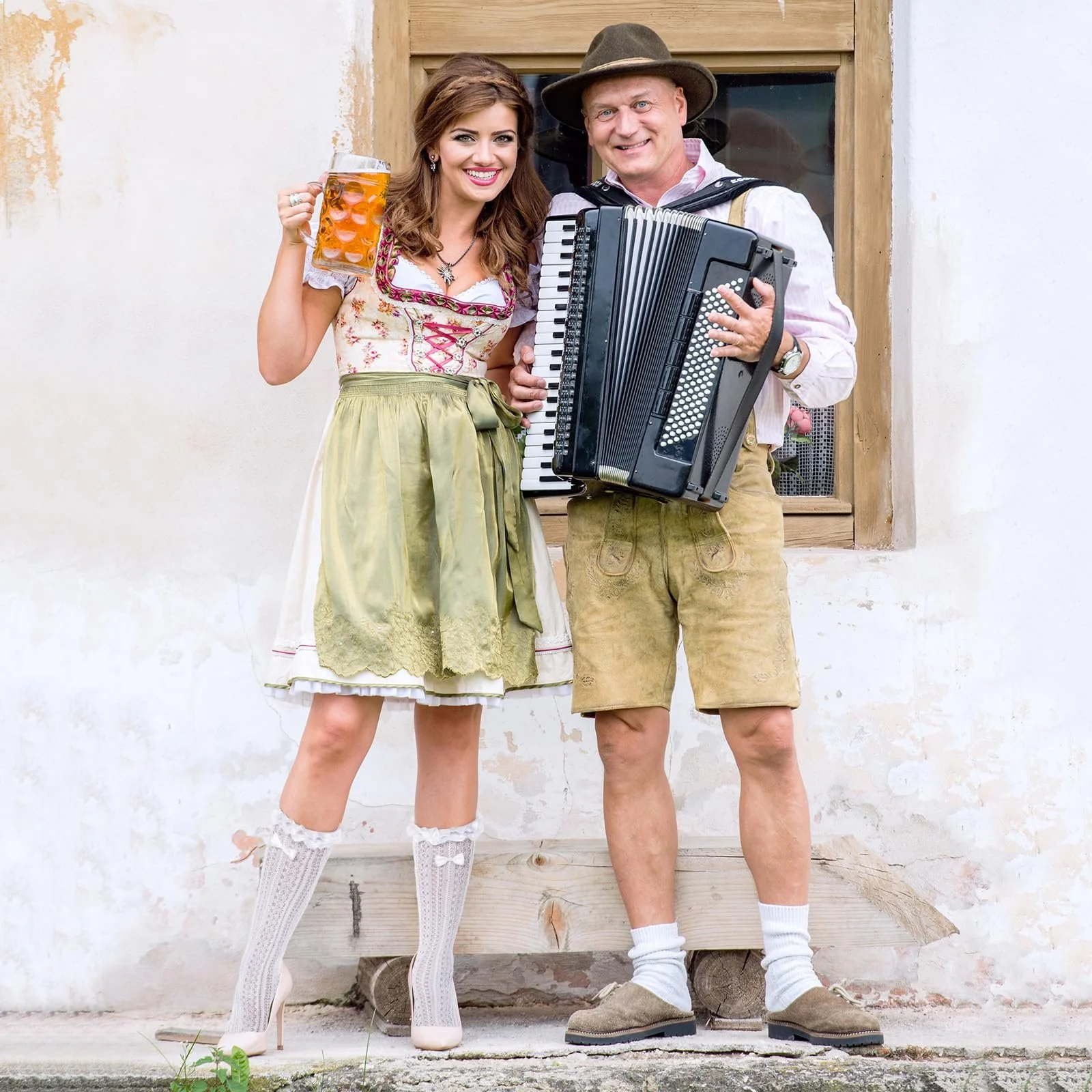 Sintege 2 пары костюмных носков женских Дирндль чулки с бантами и кружевной отделкой Белые костюмные гольфы выше колен, фото №5 Sintege 2 пары костюмных носков женских Дирндль чулки с бантами и кружевной отделкой Белые костюмные гольфы выше колен, фото №5