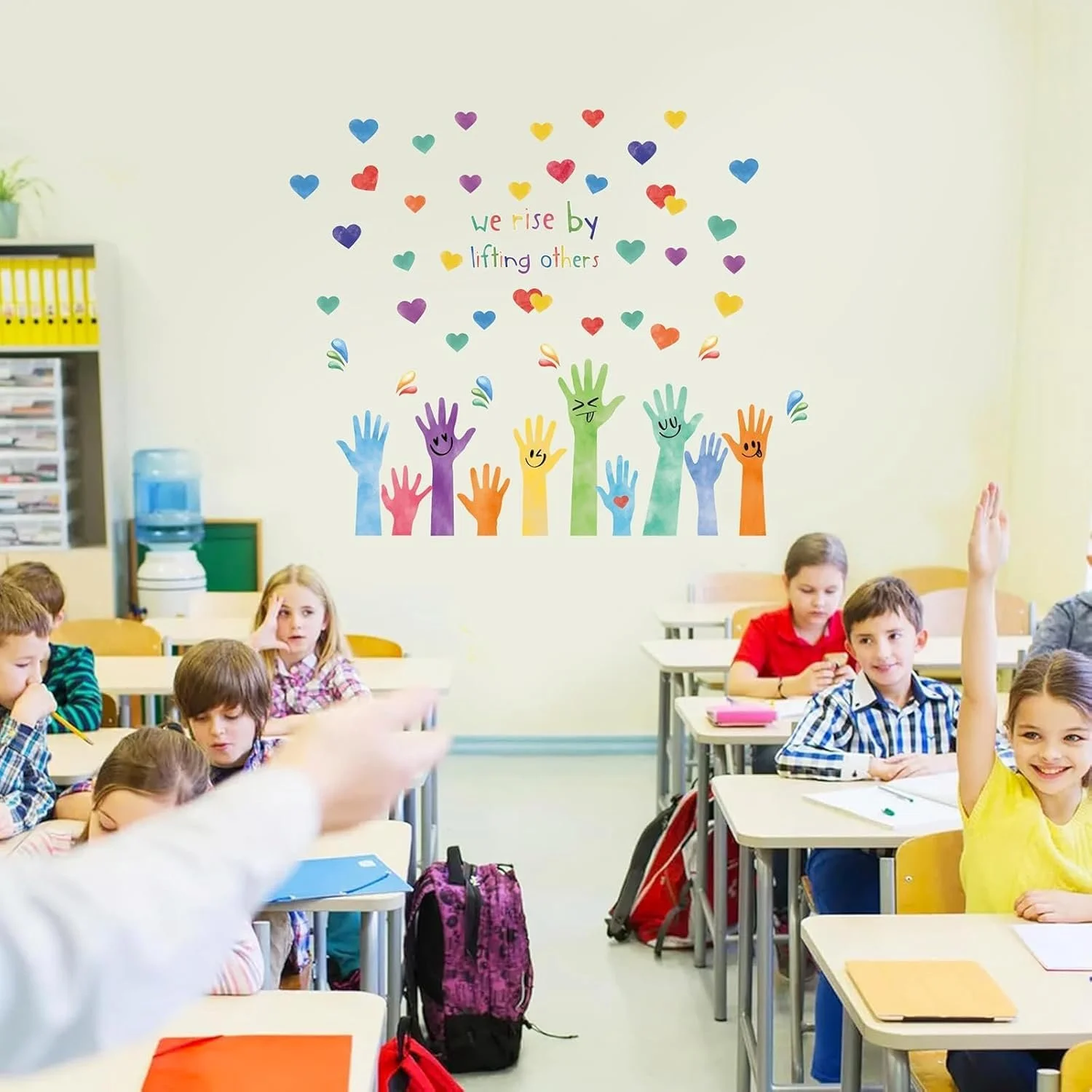 Наклейка на стіну TOARTI Quotes Motivation We Rise by Lifting Others, фото №4