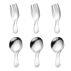 Ложка кругла коротка Sky, 3 шт. - Фото 1