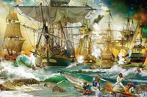 Купить Пазл деревянный Pirate Ship DIY 1000/1500 элементов - Фото 1 Пазл деревянный Pirate Ship DIY 1000/1500 элементов - Фото 1