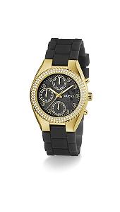 Часы Guess Женские Аналоговые Кварцевые GW0773L2 с Силиконовым Ремешком synthetic.ua - Фото 1