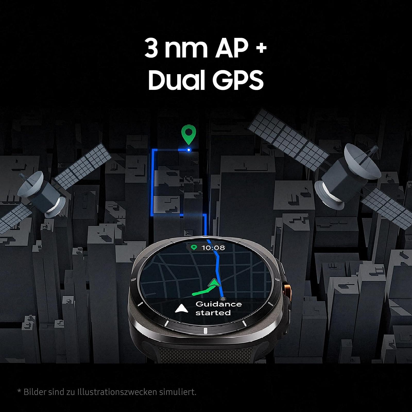Смарт-годинник Samsung Galaxy Watch Ultra 47 мм LTE Титаново-білий, фото №6