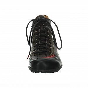 Черевики THINK! Kong_3-000475 Шкіряні Чорний (black combo) 41 EU synthetic.ua - Фото 1