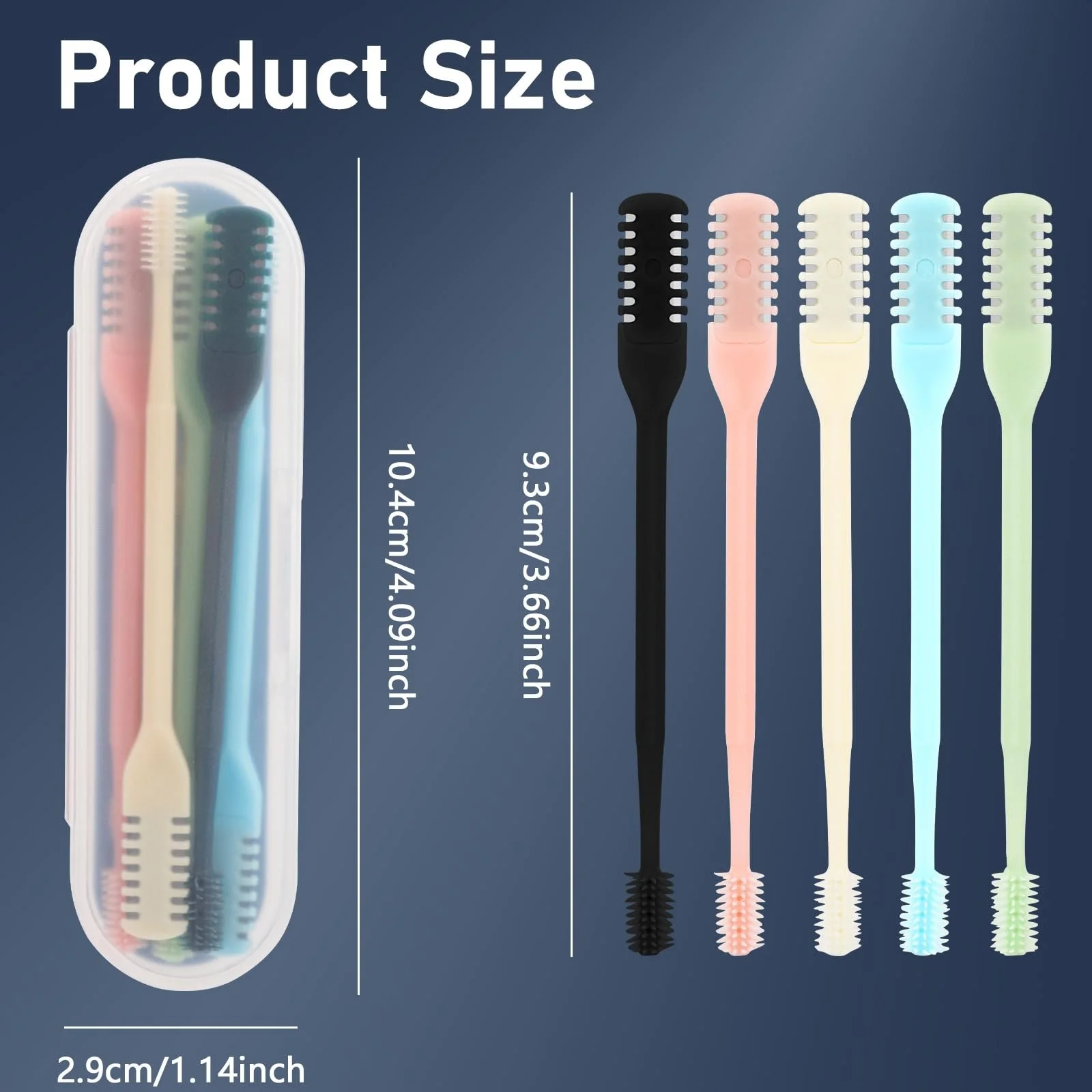 Набір Змінний Ніж для Носа Подвійний 2 в 1 360° Ротаційний Жіночий Чоловічий (1 Штука), фото №7