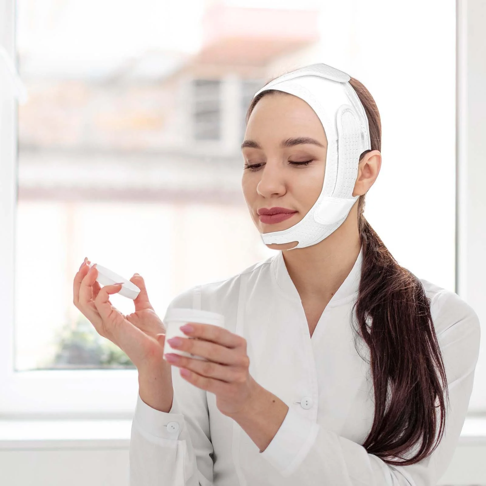 Пояс для схуднення обличчя V-Line багаторазовий, для зменшення подвійного підборіддя, фото №7 Пояс для схуднення обличчя V-Line багаторазовий, для зменшення подвійного підборіддя, фото №7