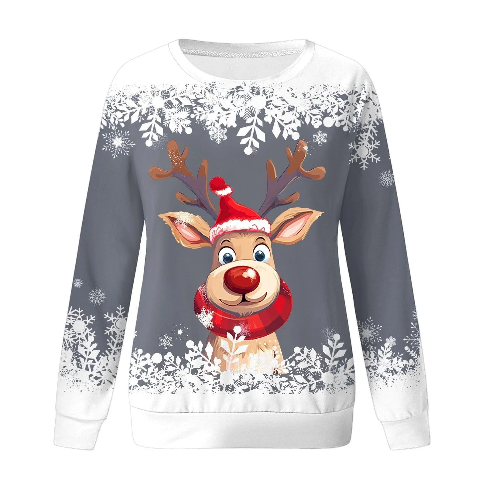 Різдвяний светр Жіночий Зручна толстовка, фото №5 Різдвяний светр Жіночий Зручна толстовка, фото №5