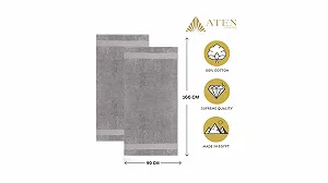 Набор полотенец банных ATEN Homeware Luxury Egyptian Cotton Extra Large 600 gsm 2 шт 80 x 170 см synthetic.ua - Фото 1