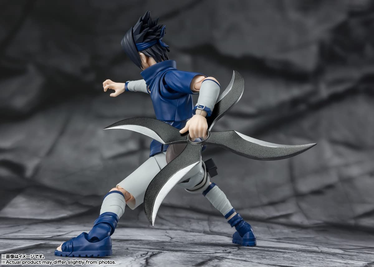 Фігурка Bandai Tamashii Nations Naruto Spirits S.H.Figuarts Sasuke Uchiha, фото №4