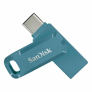 USB-флеш-накопичувач SanDisk Ultra Dual Drive Go 256GB USB Type-C 400 MB/s Navagio Beach - Фото 1