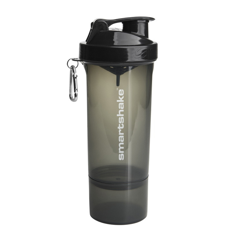 SmartShake Slim NEON Gunsmoke 500 ml, фото №1