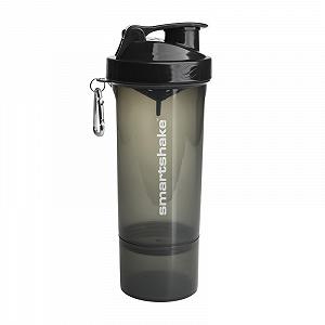 SmartShake Slim NEON Gunsmoke 500 ml - Фото 1