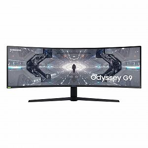 Монітор Samsung Odyssey G9 C49G94TSSP 49 дюймів VA Панель QLED Роздільна здатність DQHD AMD FreeSync Premium Pro G-Sync Сумісність Час відгуку 1 мс Кривизна 1000R Частота оновлення 240 Гц - Фото 1