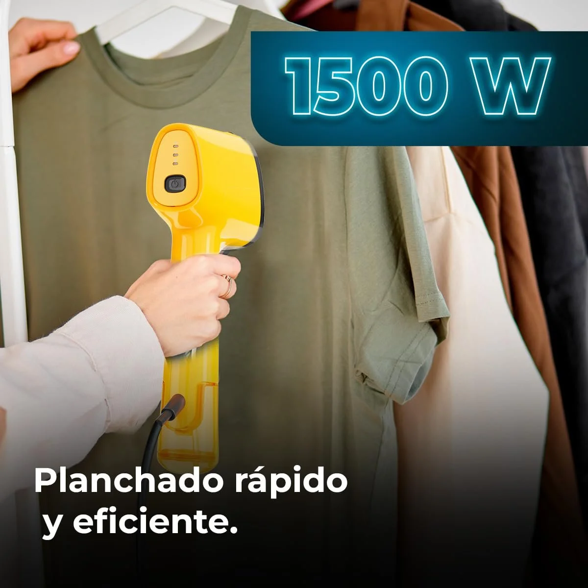 Вертикальный утюг Cecotec IronHero V-1500 Essential Керамическая подошва 1500 W 25 г/мин Yellow, фото №1