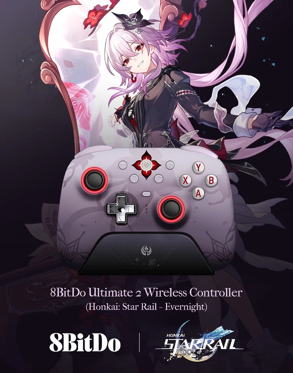 Геймпад 8Bitdo Ultimate 2 Honkai: Star Rail (Exclusive Collector’s Bundle), фото №3