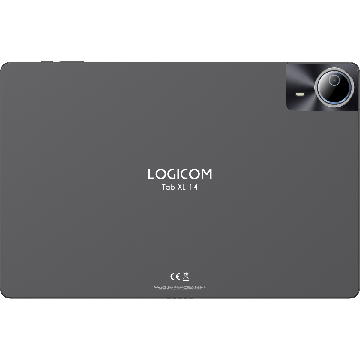 Планшет 14" Full HD LOGICOM Tab XL14 4/128Gb 8 ядер Android 14 8000 mAh Сірий, фото №3