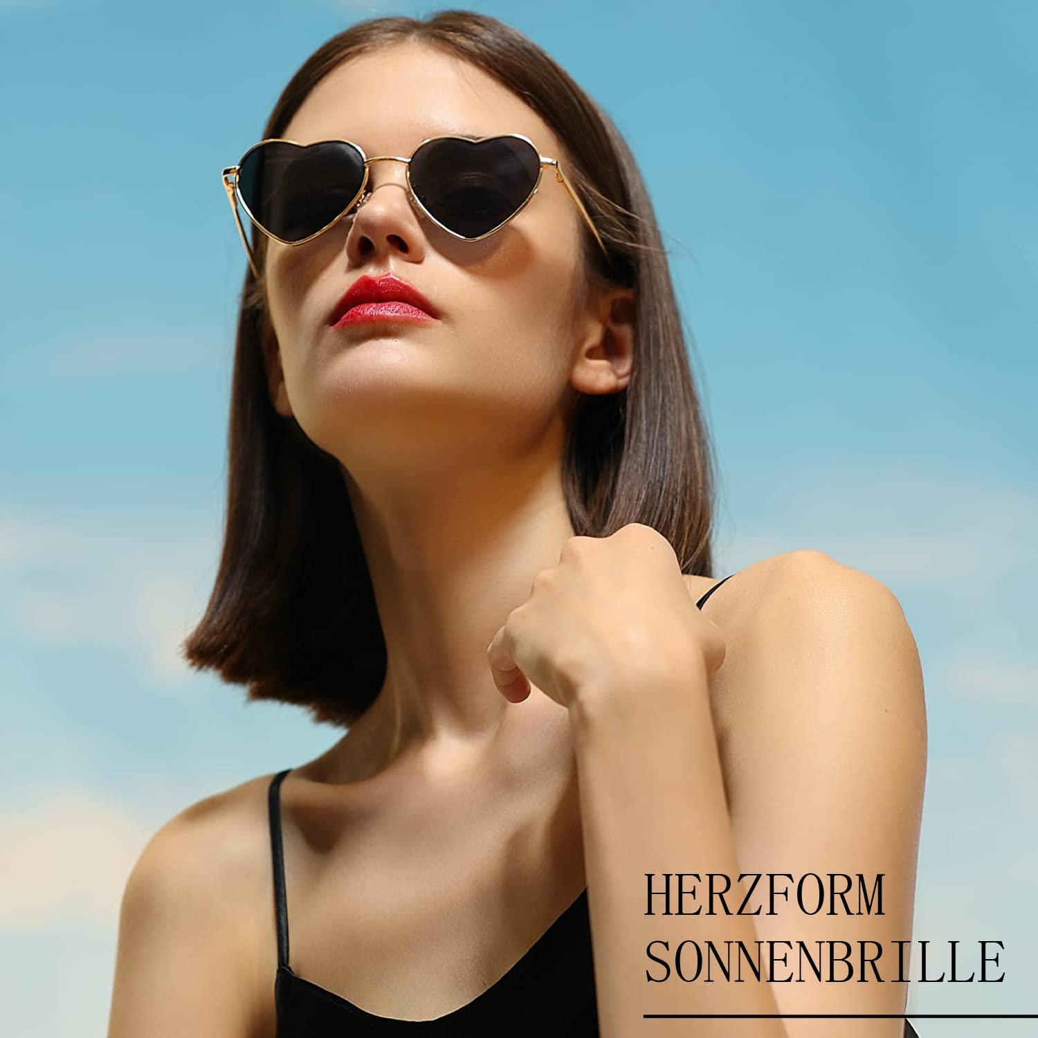 Сонцезахисні окуляри Серце Musivon Поляризовані Вінтажні, фото №7