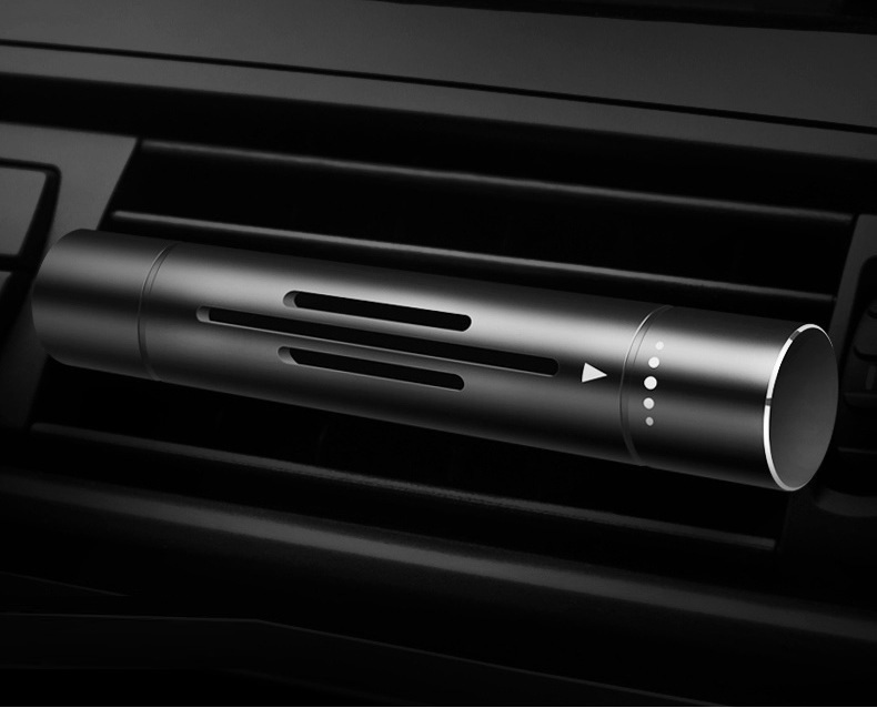 Ароматизатор в автомобиль LanXin освежитель воздуха машину 3 сменных картриджей Черный, фото №2