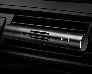 Ароматизатор в автомобиль LanXin освежитель воздуха машину 3 сменных картриджей Черный synthetic.ua - Фото 1