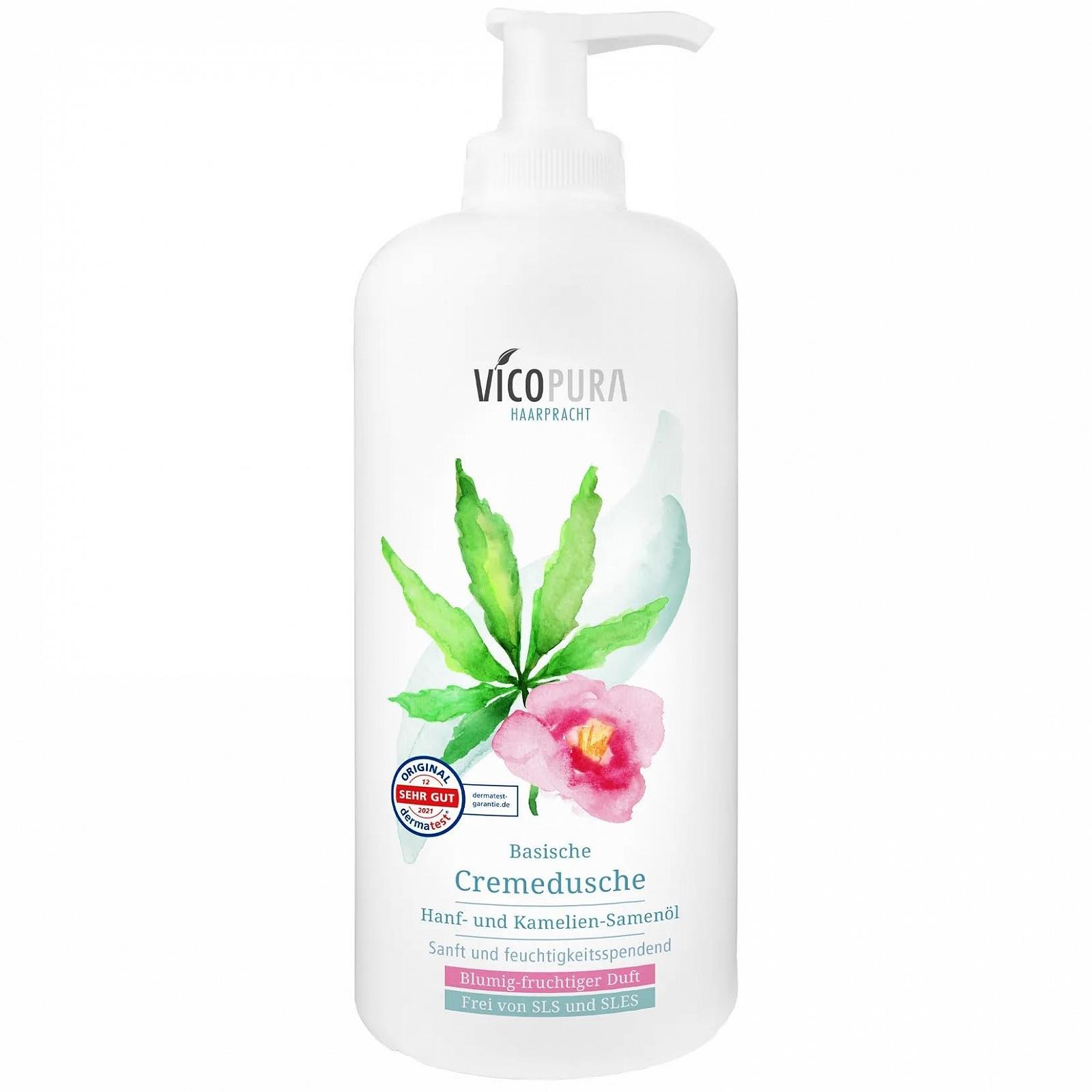 Крем-гель для душу Basic Floral Fruity з конопляною олією та олією камелії 500 мл, фото №1