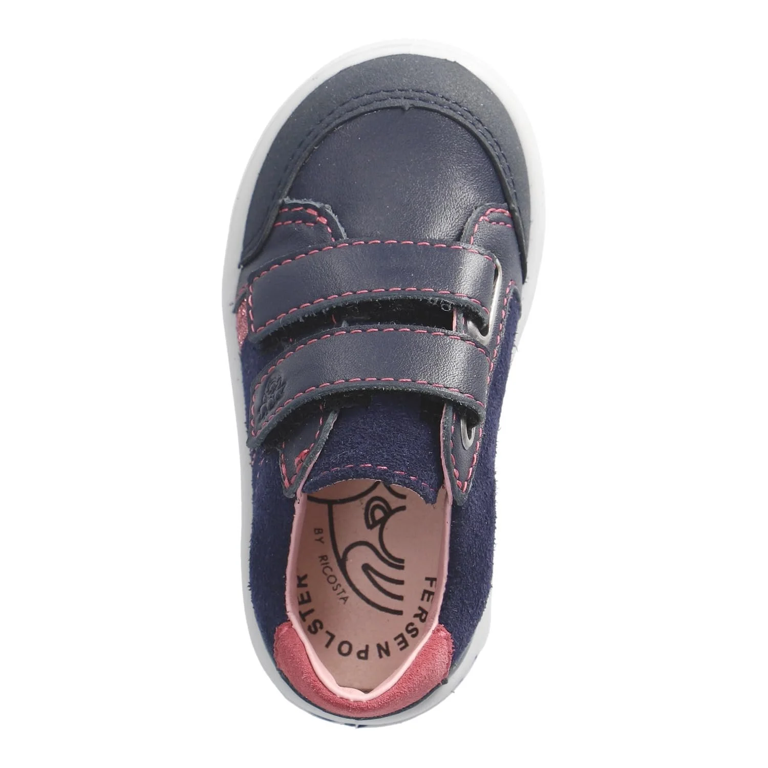 Кеды RICOSTA Jamie Детские низкие для девочек и мальчиков, первая Кроссовки для ходьбы, ширина: средняя, съемная стелька, фото №6