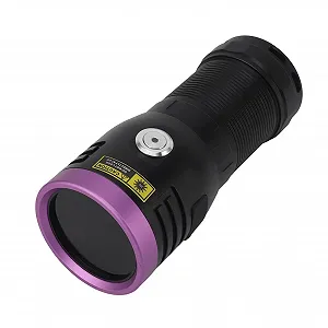 Ліхтарик 365nm Black Light 3 режими портативний LED міні ліхтарик synthetic.ua - Фото 1