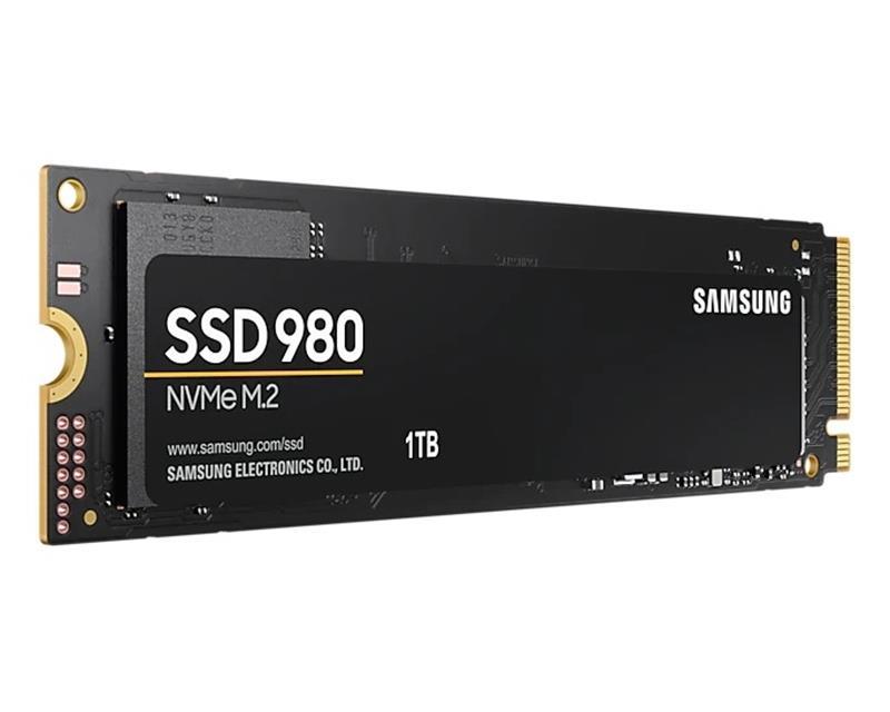 Накопитель SSD 1ТB Samsung 980 M.2 2280 PCIe 3.0 x4 NVMe V-NAND MLC (MZ-V8V1T0BW), фото №4