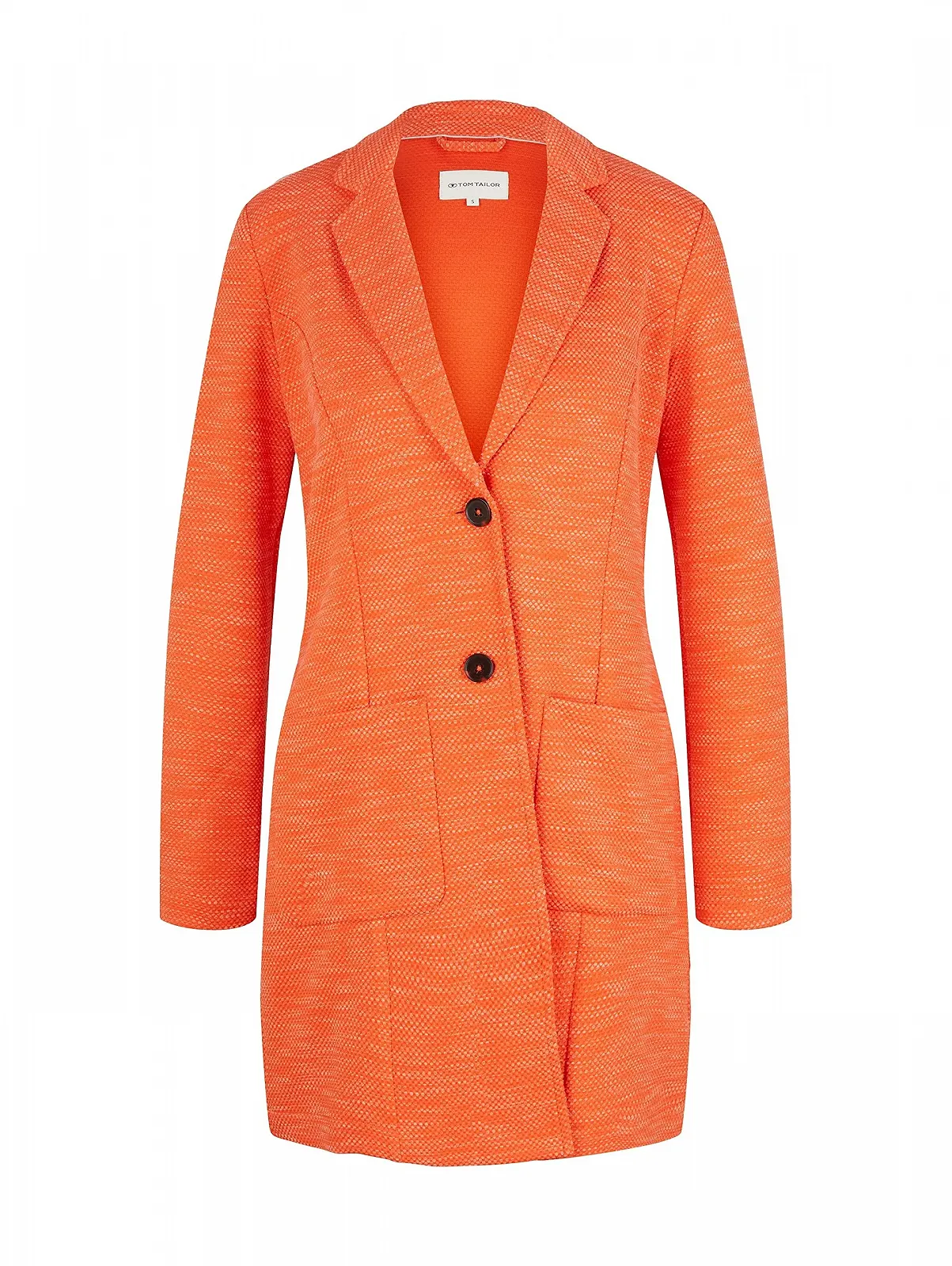 Пальто TOM TAILOR Basic в стиле меланж, фото №3 Пальто TOM TAILOR Basic в стиле меланж, фото №3