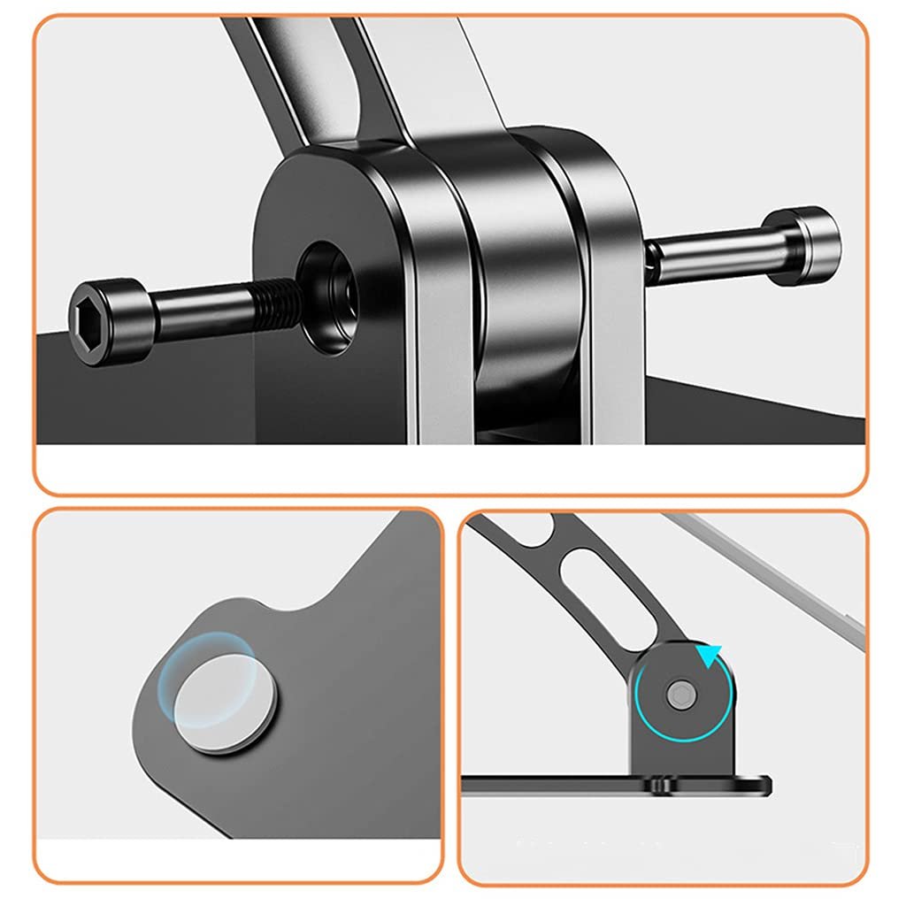 Подставка для ноутбука складная регулируемая, держатель для охлаждения, для домашнего офиса, органайзер для ноутбука, фото №4