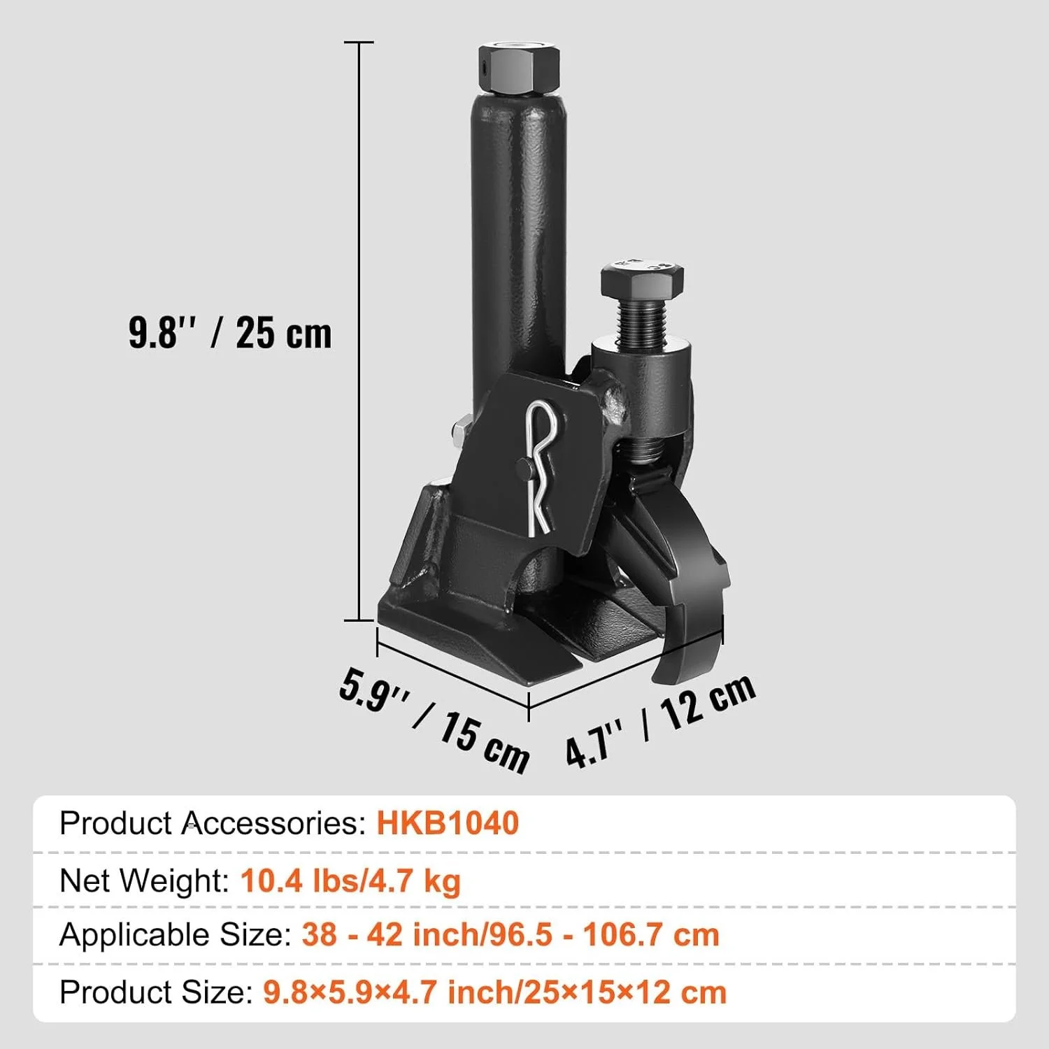 Шиномонтажный станок VEVOR HKB1014A / 96-106 см / Черный, фото №3 Шиномонтажный станок VEVOR HKB1014A / 96-106 см / Черный, фото №3