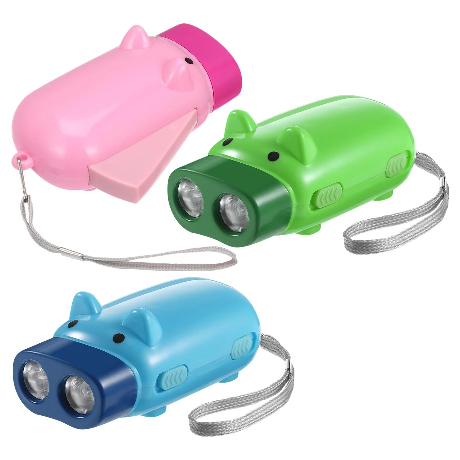 Ручной Фонарик Мультяшный Рисунок Свиньи, фото №1