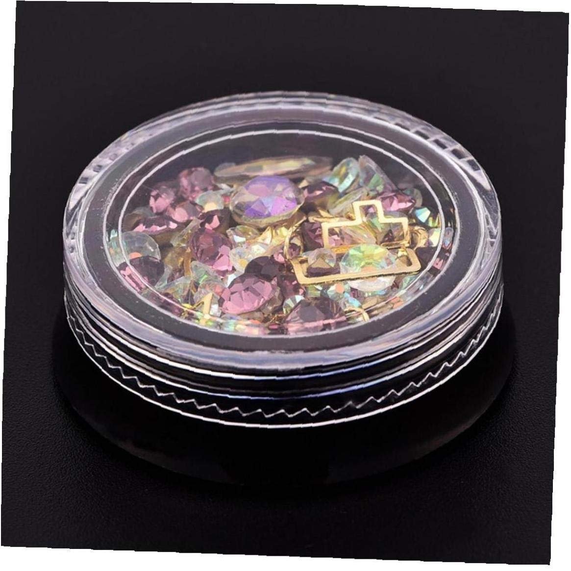 Набір для прикрас для нігтів, бісер, блискучі кристали, фото №3