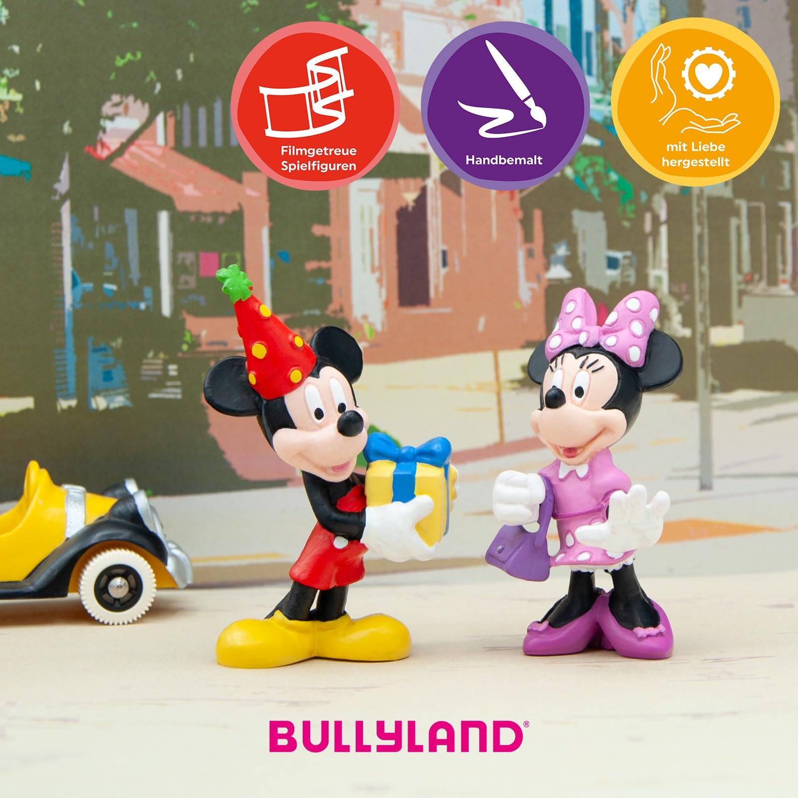 Фігурка Bullyland Walt Disney Міккі Святковий, фото №5