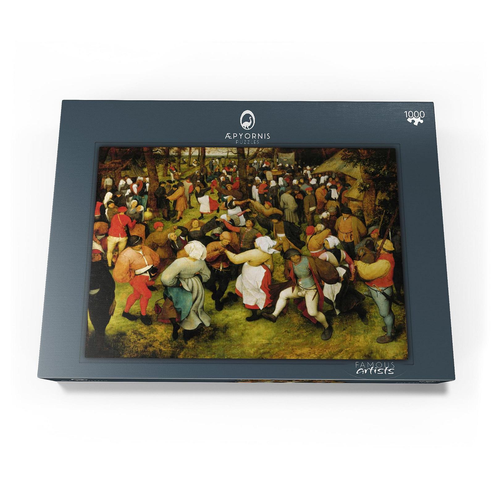 Пазл MyPuzzle MyPuzzle Special Collection by Æpyornis The Wedding Dance in The Open Air, 1566, by Pieter Bruegel The Elder Премиум 1000 элементов, фото №4